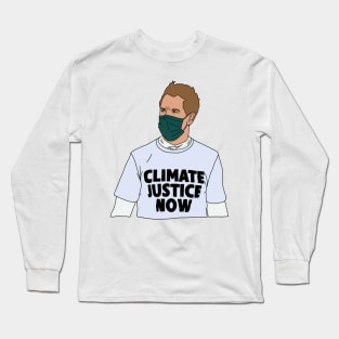 Sebastian Vettel- Climate Justice Now Long Sleeve T-Shirt